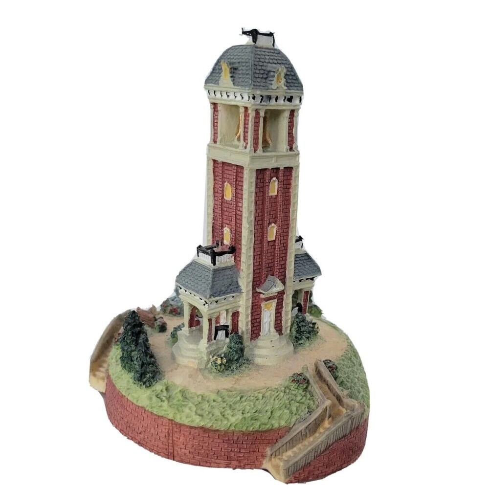 VTG Liberty Falls Bell Tower CHRISTMAS Village AH333 No music DISPLAY ONLY UNIT